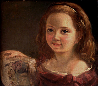 Pintura da Ada criança